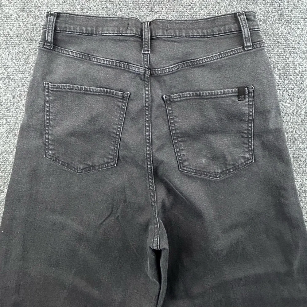 Joes The Goldie Black Cat High Rise Wide Leg Pant Jeans Size 29